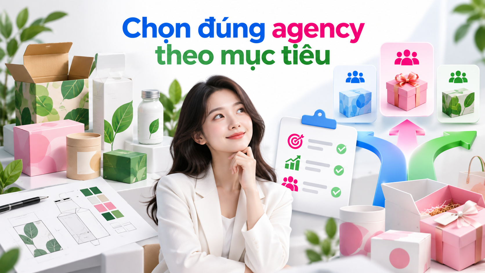 Chọn công ty thiết kế bao bì theo mục tiêu doanh nghiệp
