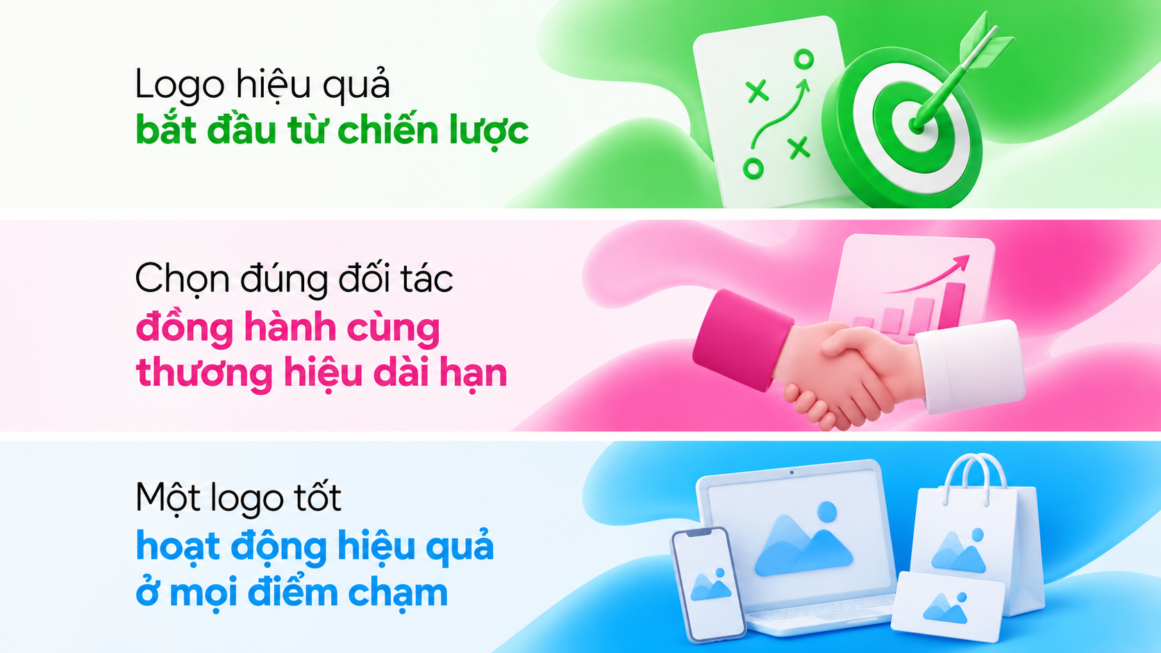 Logo đúng chiến lược giúp doanh nghiệp xây dựng nhận diện phù hợp mục tiêu
