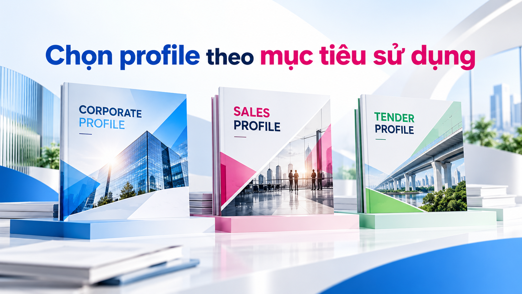 Chọn loại profile theo mục tiêu sử dụng của doanh nghiệp
