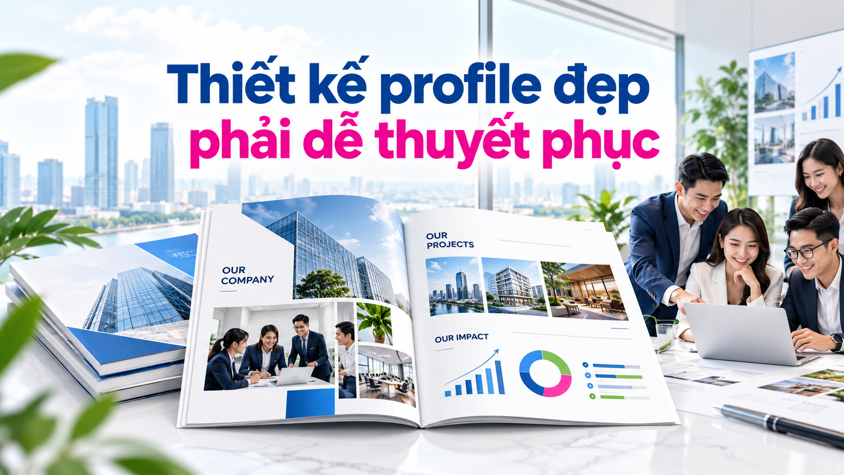 Profile tốt làm rõ năng lực thật của doanh nghiệp